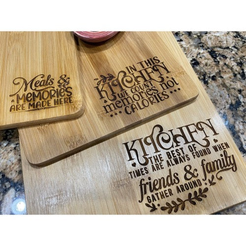 Bamboo cutting board set — Meals and Memories in the Kitchen