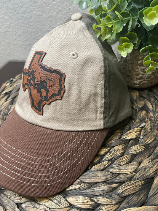 Texas Bull with Leatherette Hat