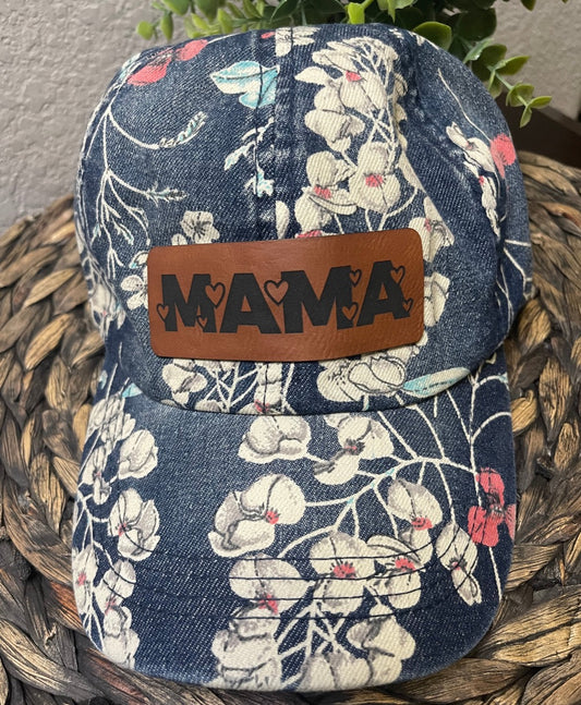 Mom Leatherette Hat