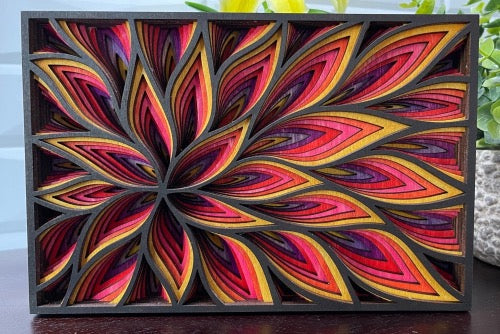 Multi Layered Floral Design