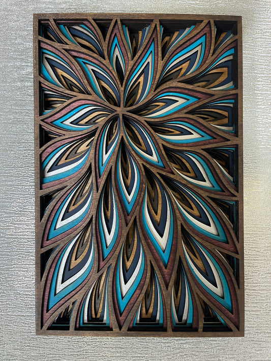 3D Floral 26x40