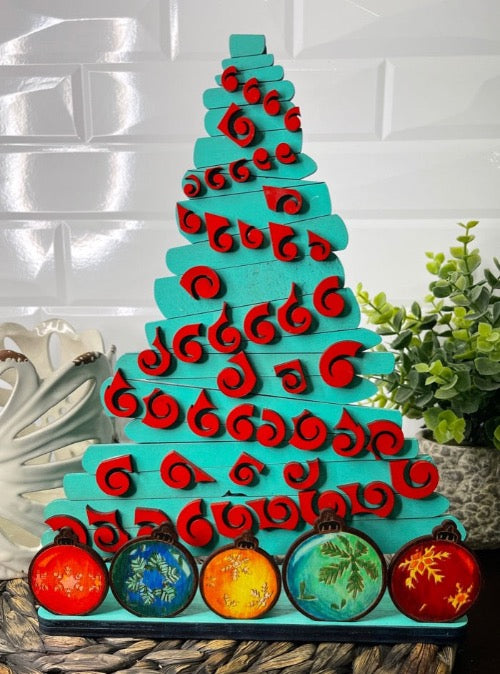 Whimsical Christmas tree