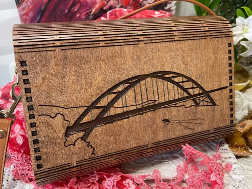 Austin 360 Wood Purse